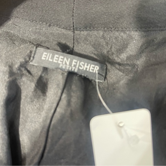 Eileen fisher Black Women's jacket petite small - Picture 2 of 8